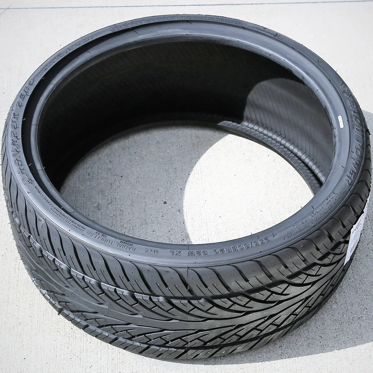 Pair of 2 (TWO) Venom Power Ragnarok Zero 255/30R20 ZR 92W XL A/S Performance Tire Fits: 2016-23 Audi TTS Quattro Base