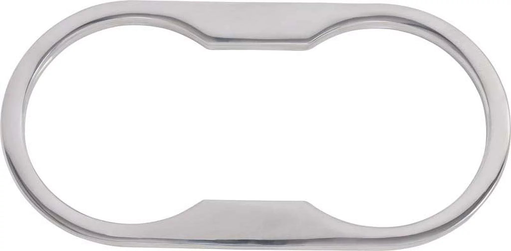 Kentrol 30002 Jeep Wrangler JK - 2007-10 Cup Holder Bezel Polished Stainless Steel