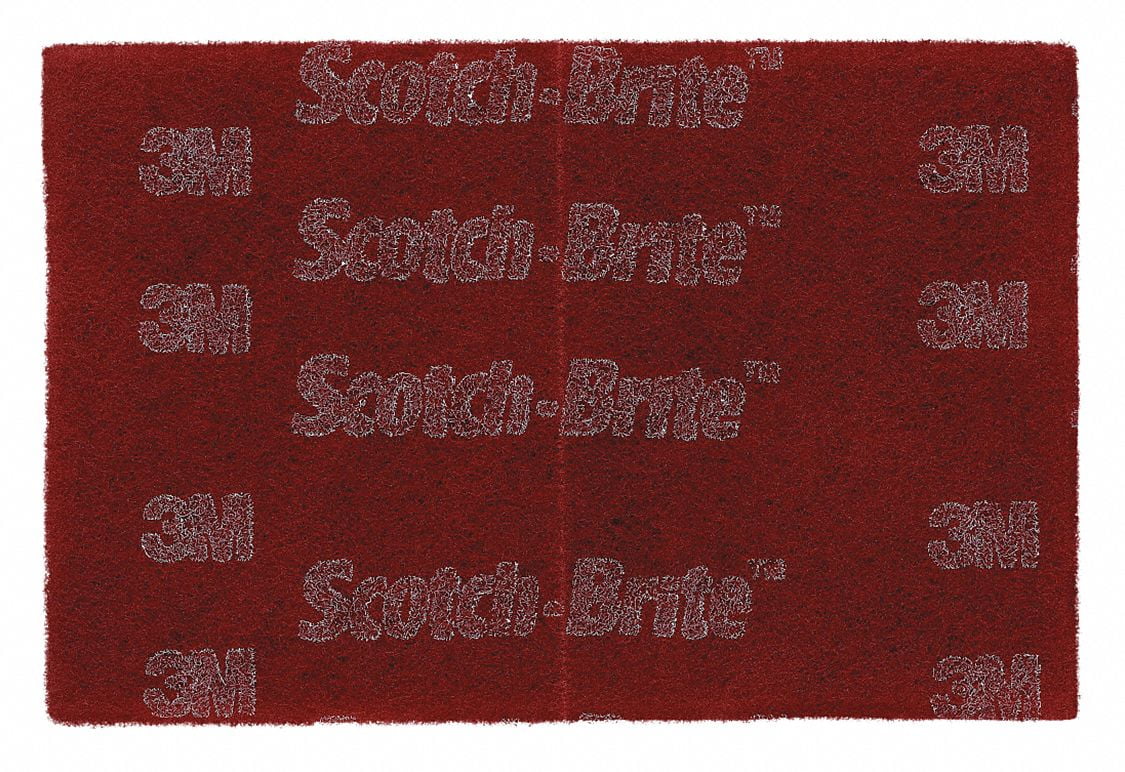 Scotch-Brite Sanding Hand Pad, 6 in W, 9 in L, PK60 7010365700