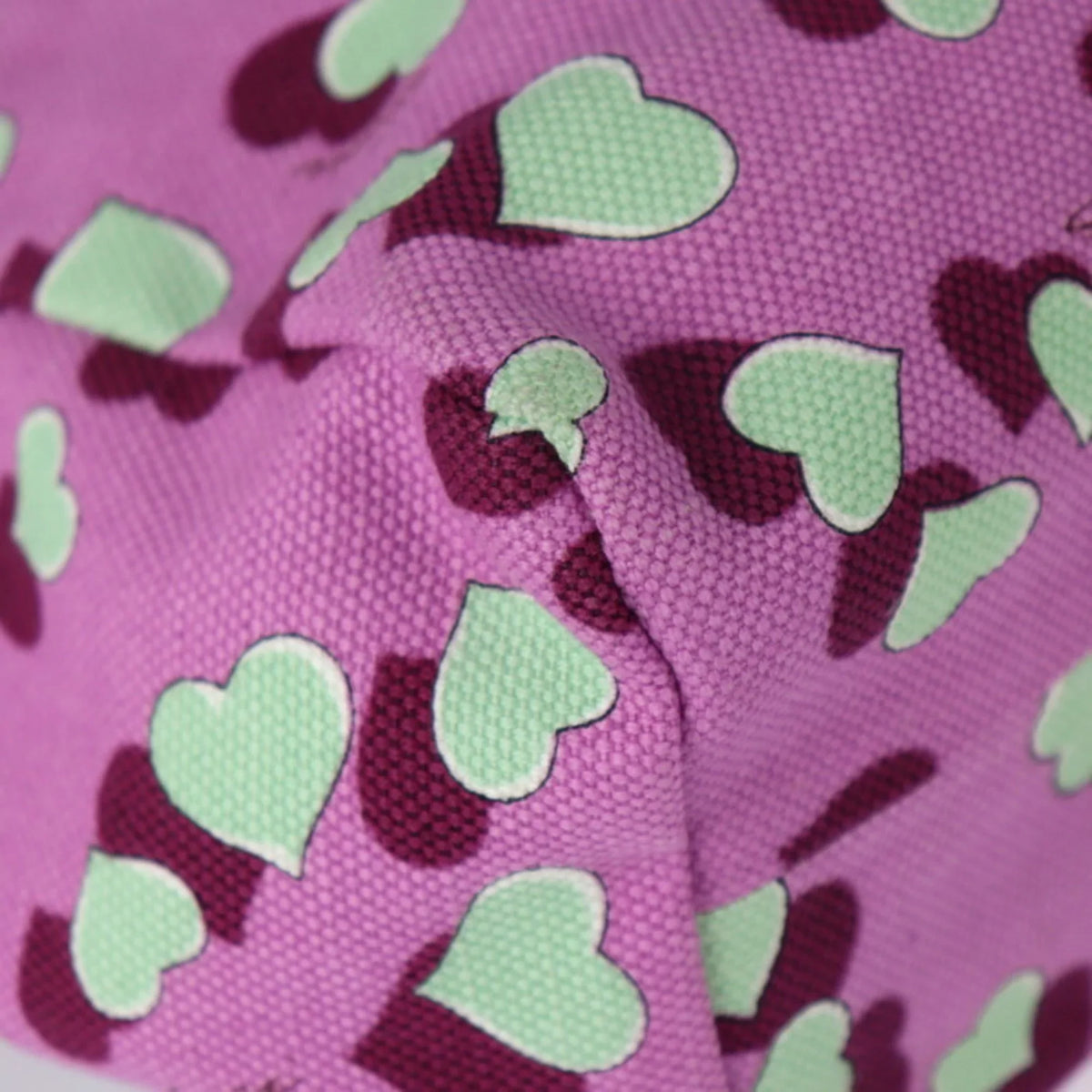Pre-Owned GUCCI Gucci Baby Heart Tote Bag Children's Handbag 284721 Canvas Leather Pink Series Multicolor (Good)