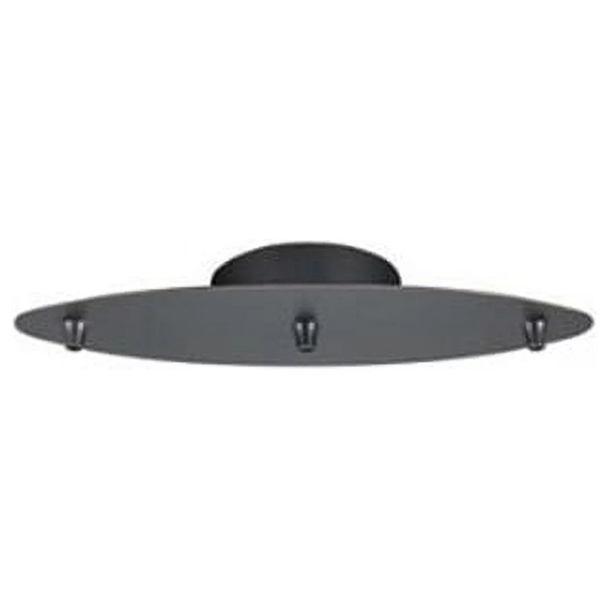 Cal Lighting CP-3L-LOW-BS Low Voltage 3 Light Canopy - Brushed Steel