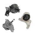 M186 6589 6591 4511 For 01-05 Honda Civic 1.7L MT Front & Left & Trans Set 3 Engine Motor Mount 01 02 03 04 05
