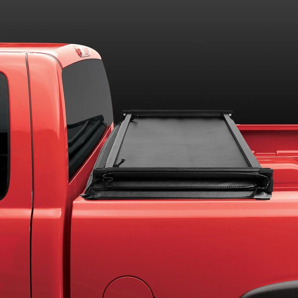 DNA Motoring TTC-TRISOFT-008 For 1993 to 2004 Ford Ranger 6 Ft Short Bed Flareside Tri-Fold Soft Top Tonneau Cover 94 95 96 97 98 99 00 01 02 03