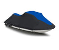BLACK / BLUE HEAVY-DUTY, PWC 600D JET SKI Cover Compatible for Sea Doo Sea-Doo Bombardier XP 800 1995 1-2 Seater