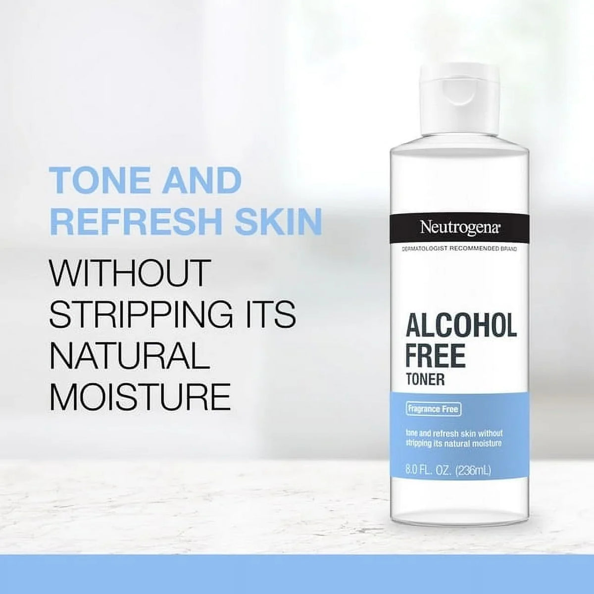 Neutrogena, Alcohol-Free Toner, 8 fl oz Pack of 2
