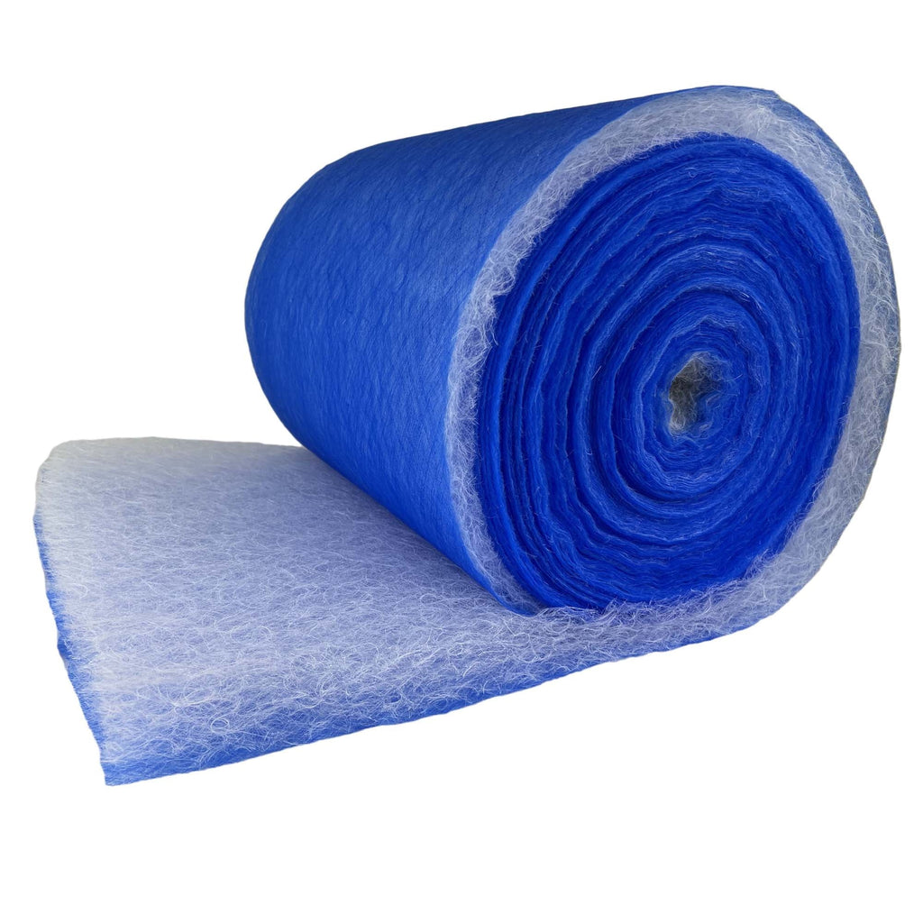 wioboy Coat Enclosure Exhaust Filter Roll, 25"x 300 ft, Spray Room Filter, Fiberglass Spray Arrestor(18 Gram)