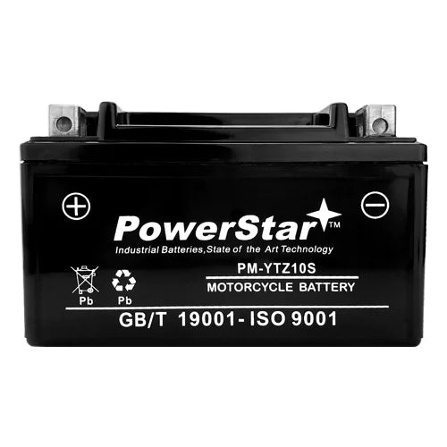 YTZ10S Battery for Yamaha YZF R1 R6 FZ8 YFM 35R RAPTOR 350 450 Maxam 250