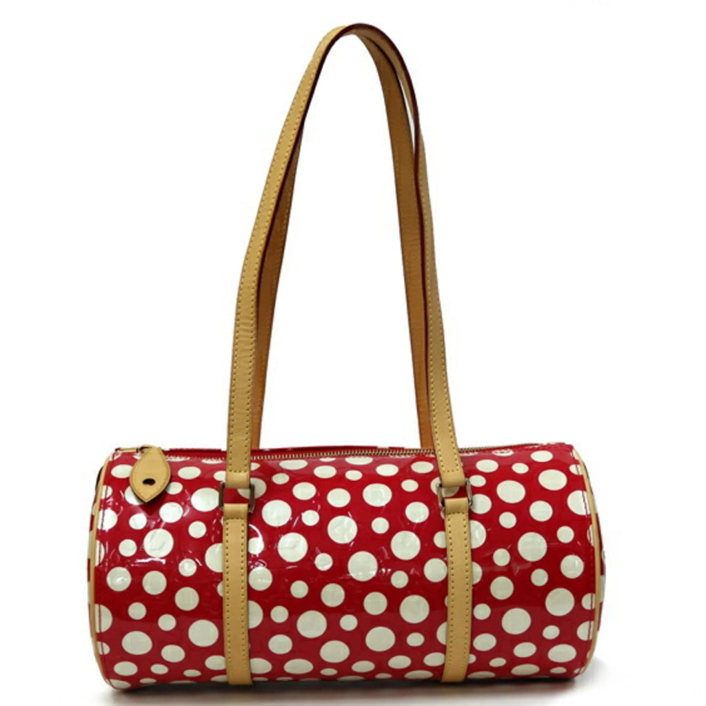Pre-Owned LOUIS VUITTON Shoulder Bag Verni Dot Infinity Papillon 30 Yayoi Kusama M91425 Ladies (Good)