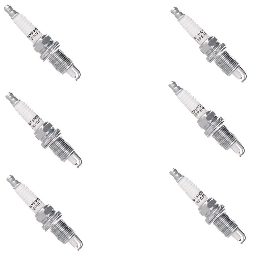 Champion New Copper Plus Small Engine 955M Spark Plug Set of 6 XC12PEPB