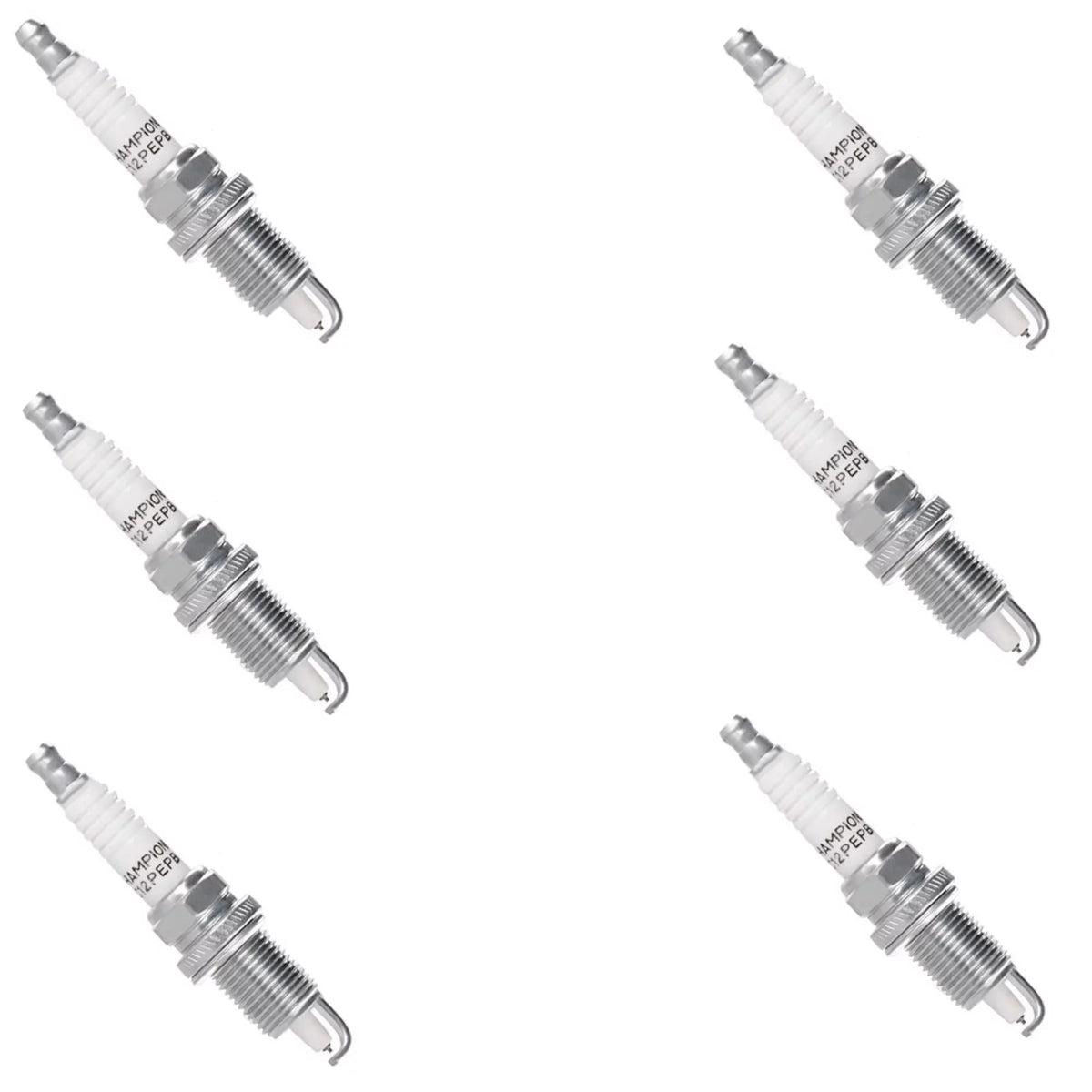 Champion New Copper Plus Small Engine 955M Spark Plug Set of 6 XC12PEPB