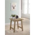 Progressive Furniture 20 x 18 x 18 in. Matt End Table - Craftman Oak