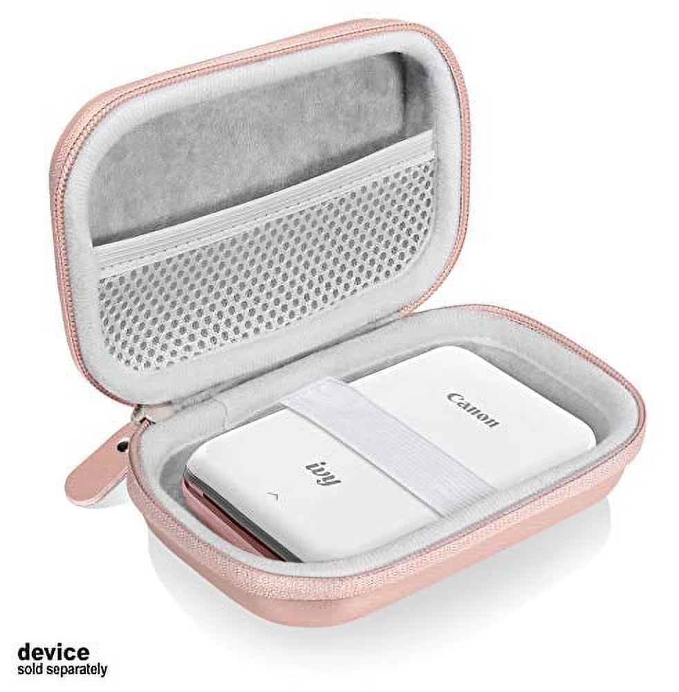 Protective Case for Canon Ivy CLIQ+, CLIQ, CLIQ 2, CLIQ+2 Instant Camera Printer and Mobile Mini Photo Printer,Also for HP Sprocket (1st/2nd Edition) (Rose Gold)
