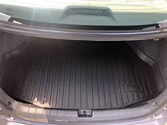 Premium Cargo Liner for Honda Accord EX EX-L Touring Sedan 4-Door 2023 - Custom Fit Car Trunk Mat - All Season Black Cargo Mat - 3D Shaped Laser Measured Trunk Liners for Honda Accord Hybrid