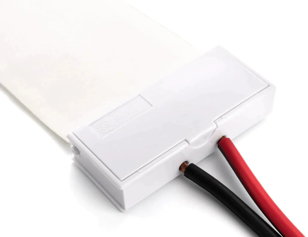 Ghost Wire 2.0, Super Flat Adhesive Wire, 16 AWG (2 conductor) or 18 AWG (4 conductor), White