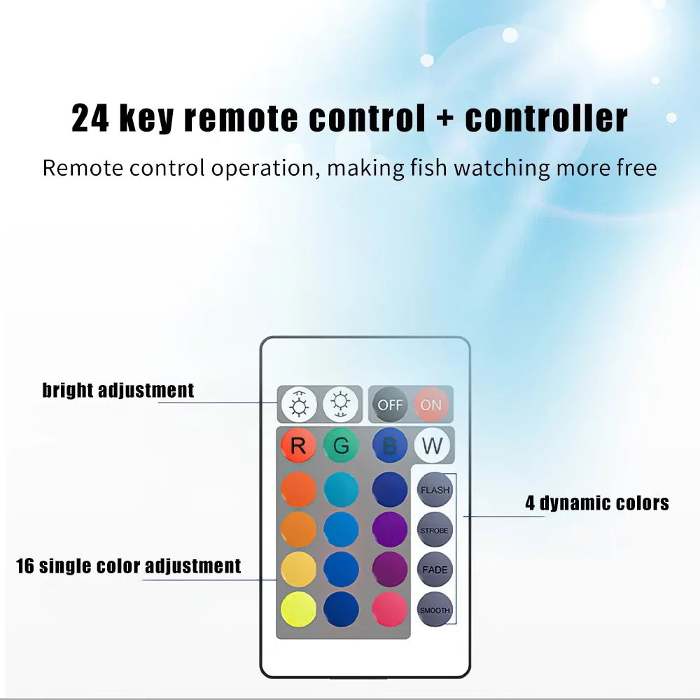 Swimming Pool Lights,DFITO 36 LED RGB Pond Spot Lights Underwater Pool Fountain IP68 4 lights + IR Remote