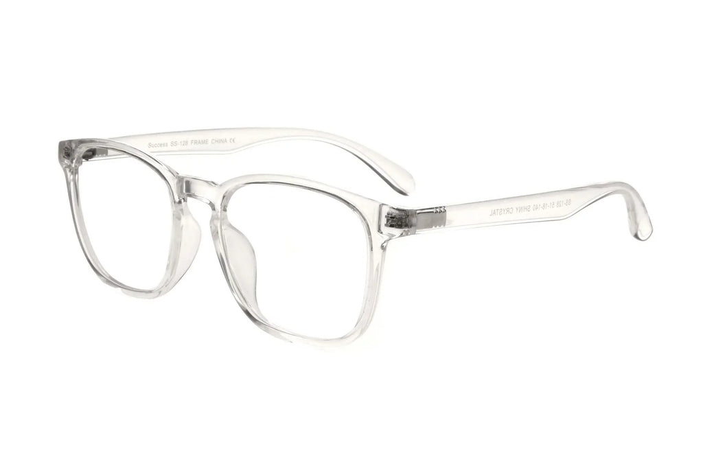 NEW SUCCESS SS-128 Clear Crystal Eyeglasses 51/18/140