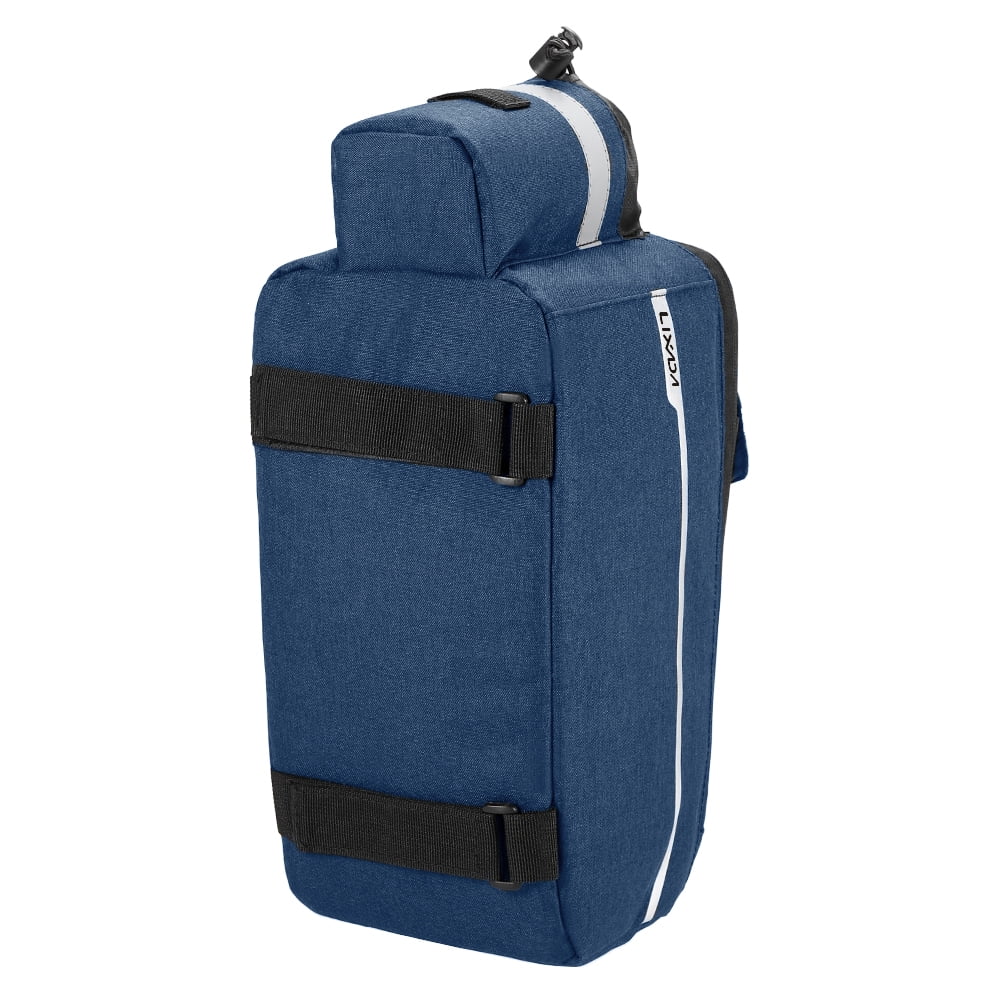 Lixada Insulated Trunk Cooler Bag Cycling Rear Rack Storage Luggage Bag Reflective MTB Bike Pannier Bag Shoulder Bag