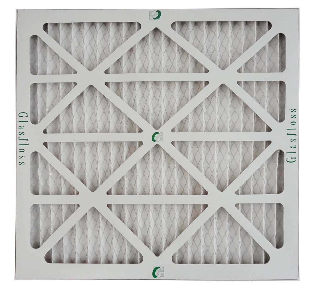 Glasfloss Air Filter 18x20x2 - 2" MERV 10 - (Pack of 12) - Pleated AC or HVAC Air Filter - Furnace Air Filter - Home or Office - Made In The USA.