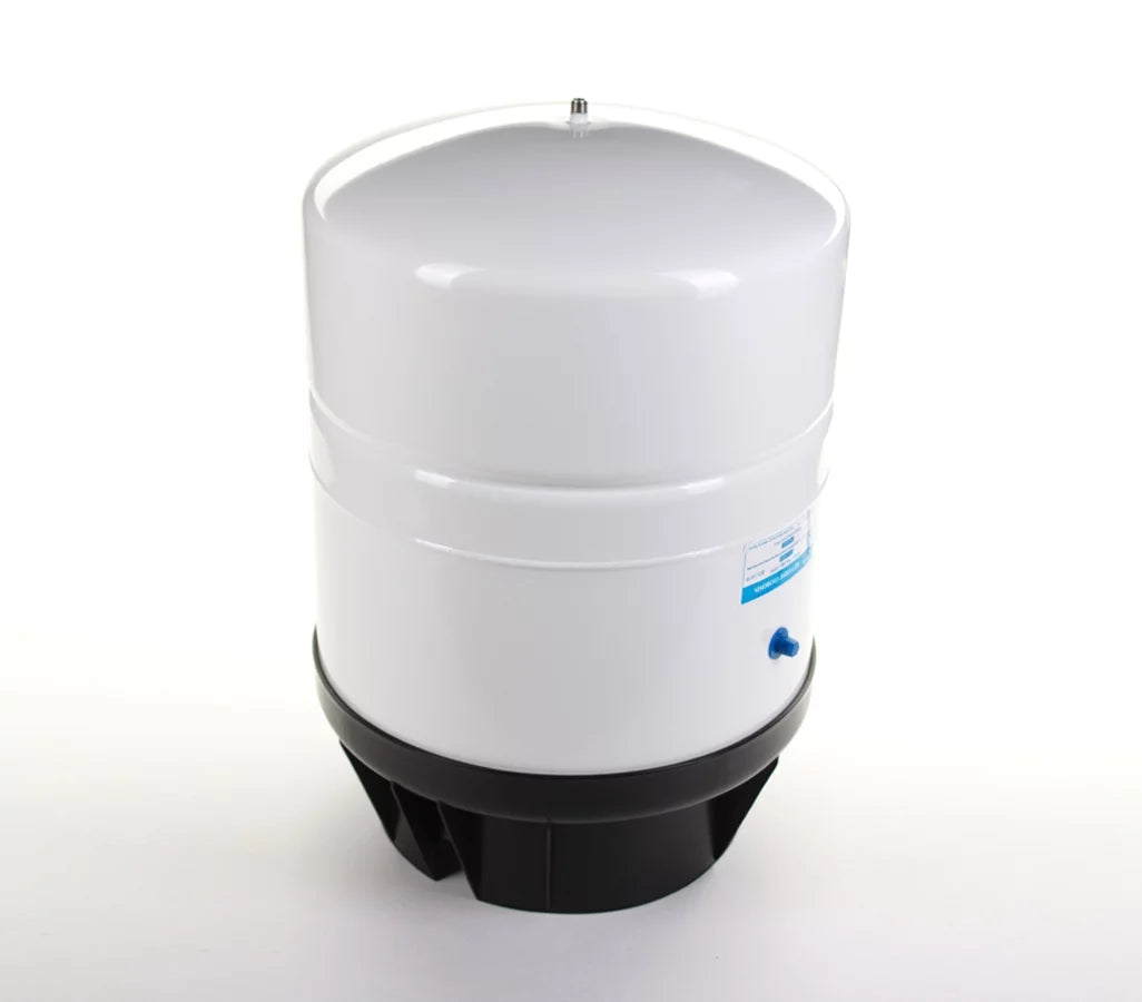 Hydronix 14 Gallon RO-1070-W14 Revers Osmosis White Water Tank - 3/4" Port