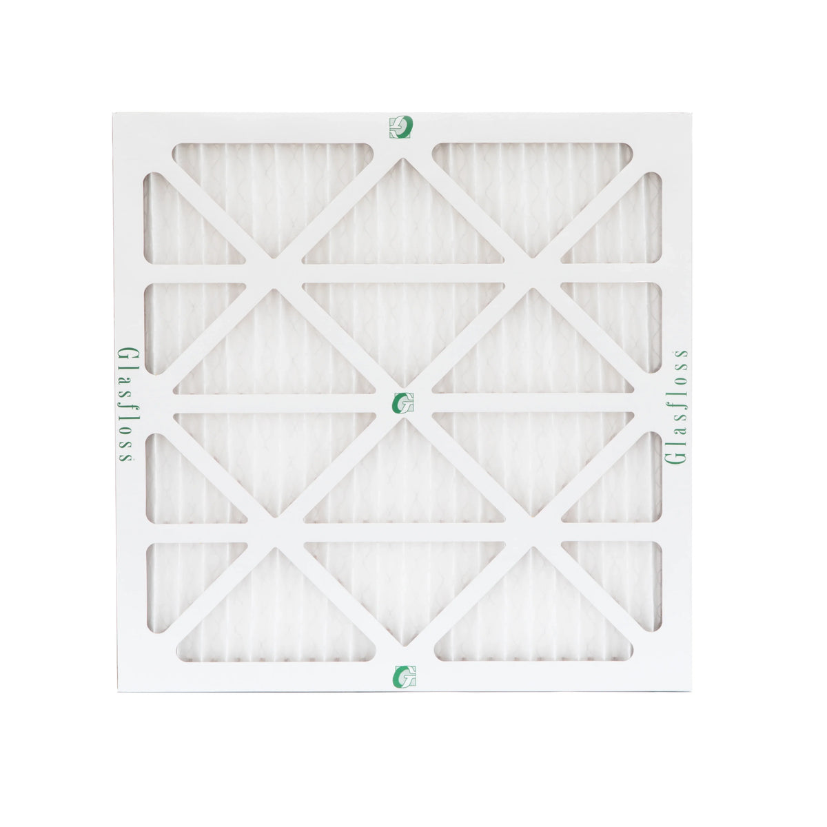 12 Pack of 12x12x1 MERV 13 Pleated Air Filters by Glasfloss. Actual Size: 11-1/2 x 11-1/2 x 7/8
