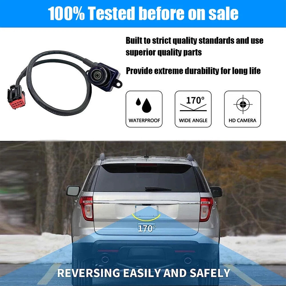 Jahy2Tech OEM Rearview Camera for RAM PROMASTER 1500 2500 3500 2018-2021 - High-Quality Replacement