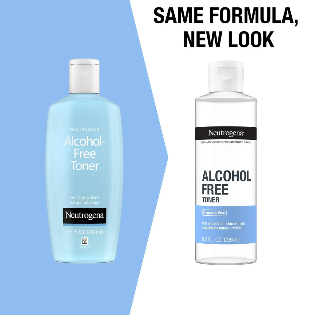 Neutrogena, Alcohol-Free Toner, 8 fl oz Pack of 2