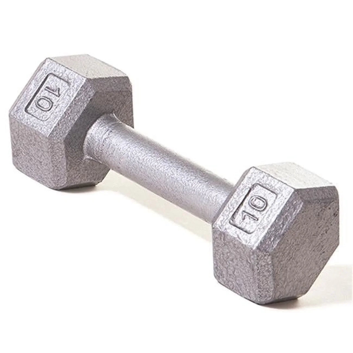 Champion Barbell Hex Dumbbell with Straight Handle, 10 lbs