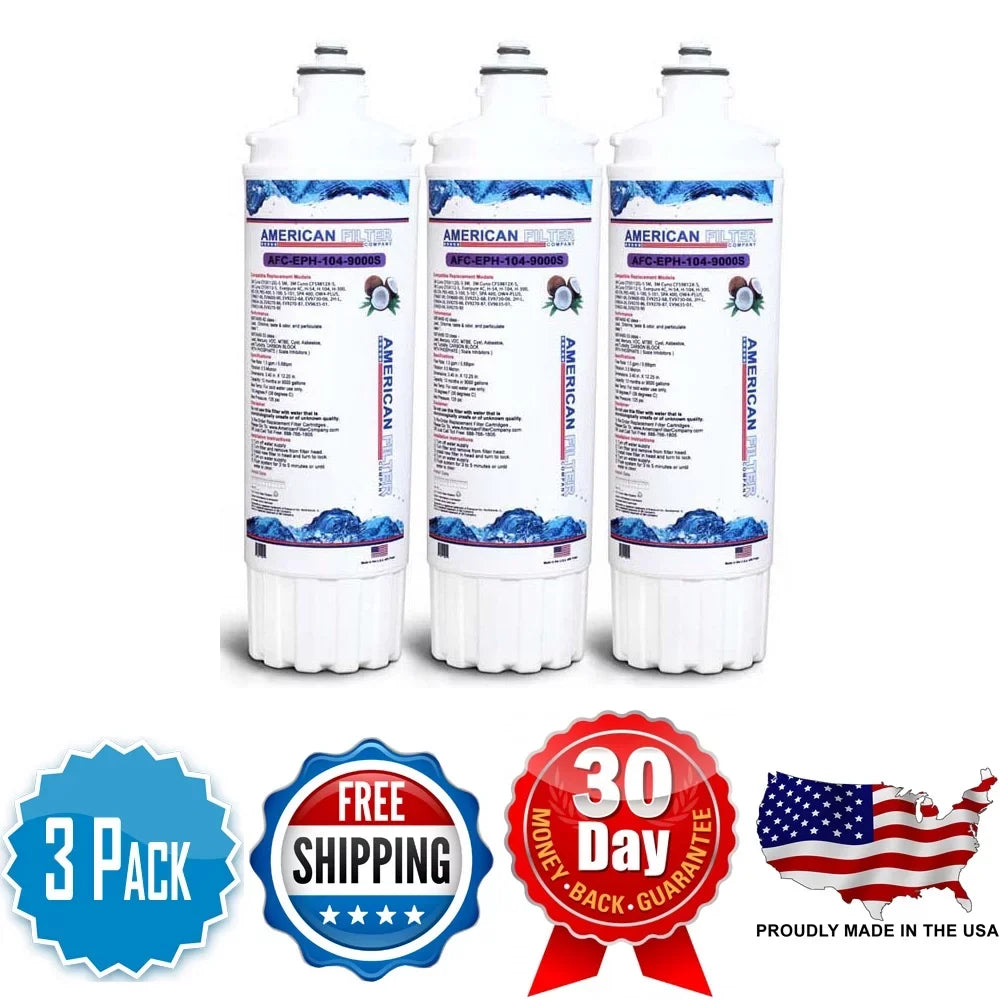 AFC Brand , Water Filters , Model # AFC-EPH-300-12000SK , Compatible with Everpure® OW-200L - 3 Pack - Made in U.S.A.