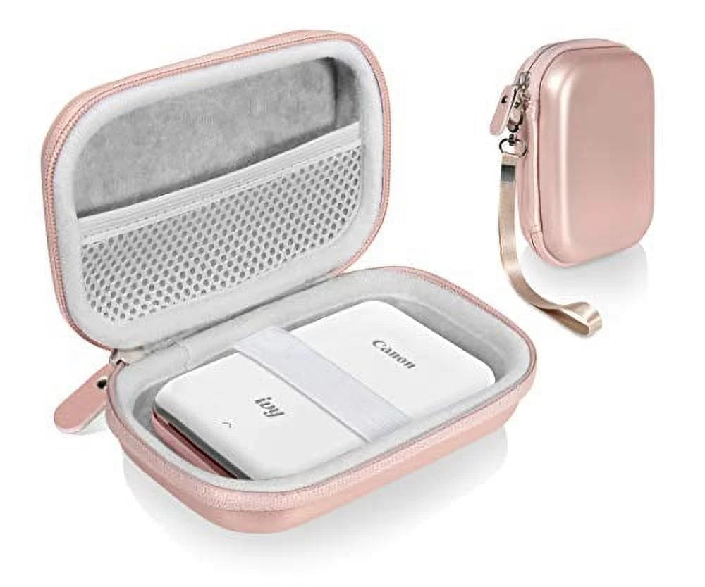 Protective Case for Canon Ivy CLIQ+, CLIQ, CLIQ 2, CLIQ+2 Instant Camera Printer and Mobile Mini Photo Printer,Also for HP Sprocket (1st/2nd Edition) (Rose Gold)