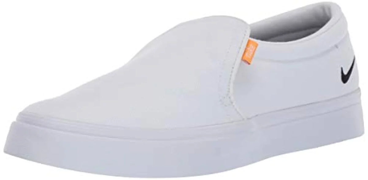 Nike Women's Court Royale AC SLP Sneaker, White/Black - Gum Light Brown, 7 Regular US