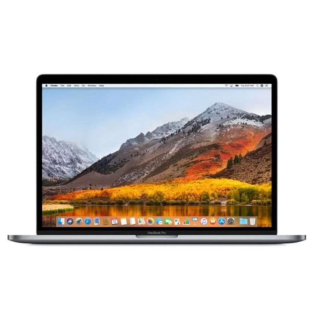 Pre-Owned Apple MacBook Pro Laptop, FHD 15" Retina Display with Touch Bar OR Touch ID45, Intel Core i7, 16GB RAM, 1TB SSD, MacOSx Catalina, Silver, MPTT2LL/A (Fair)