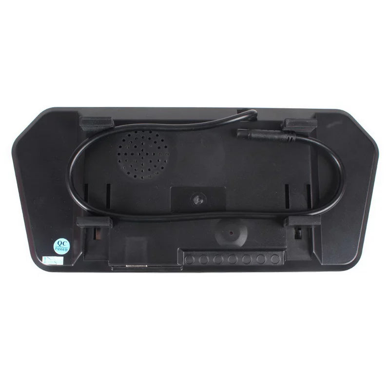 Full HD 7" inch TFT LCD Car Monitor Car RearView Mirror with Built-in Bluetooth Mp5 FM Photo Display USB TF Slot
