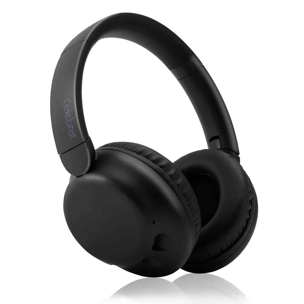 UrbanX UX35 Wireless Bluetooth Stereo Earphones with High Resolution Audio, Deep Bass, Superior Comfort Over The Ear Headphones with Mic for HTC Desire 625 Phone Call Support
