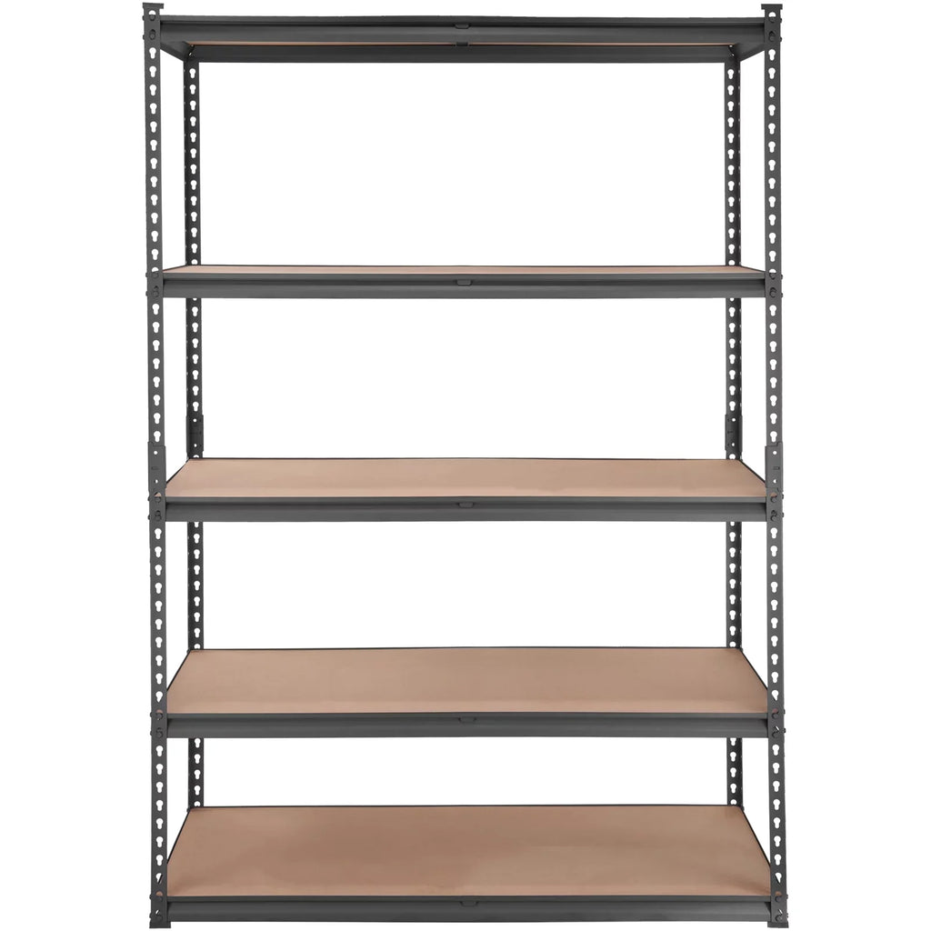 BENTISM Storage Shelving Unit 72 in. H x 48 in. W x 18 in. D ,Garage Storage Rack 5-Tier Adjustable 2000 lbs Load