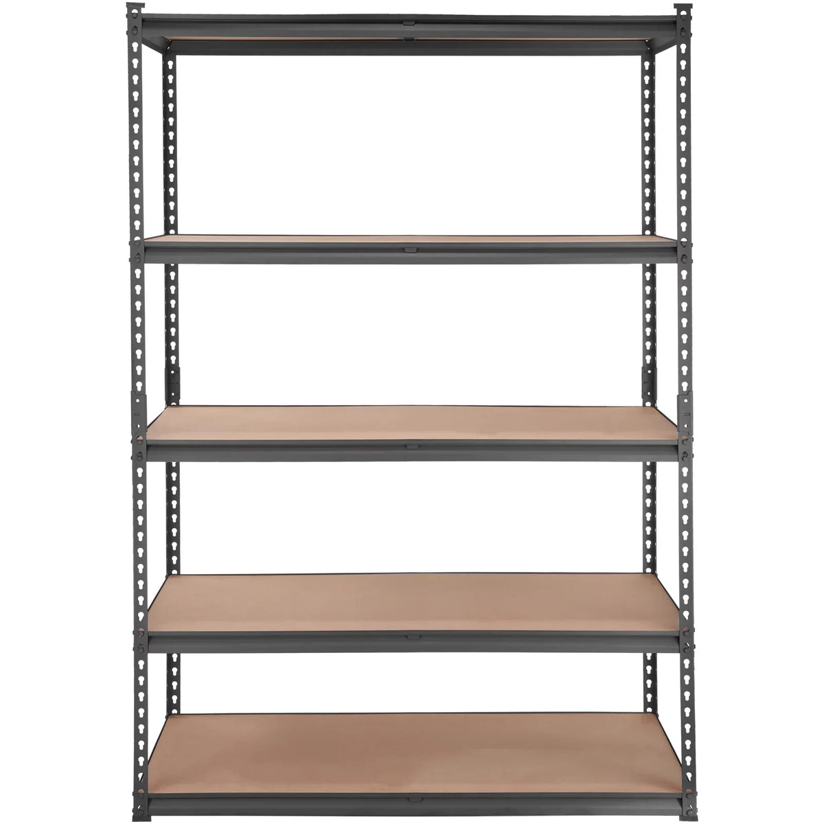 BENTISM Storage Shelving Unit 72 in. H x 48 in. W x 18 in. D ,Garage Storage Rack 5-Tier Adjustable 2000 lbs Load