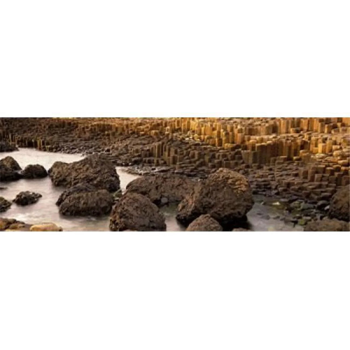 Giants Causeway Antrim Coast Northern Ireland Poster Print by - 36 x 12