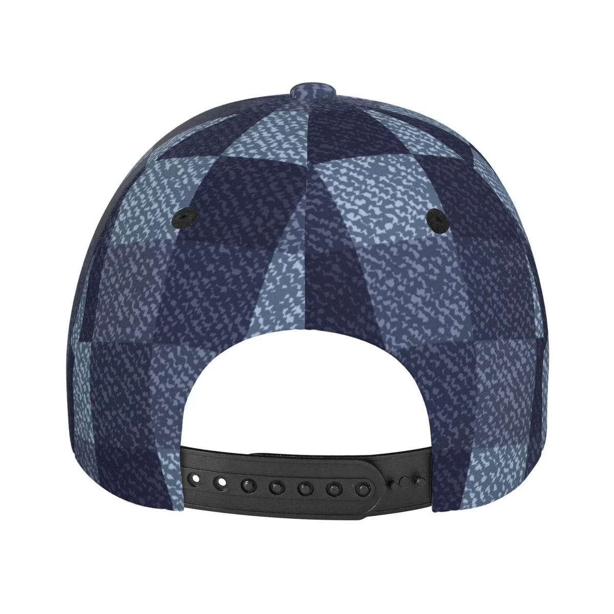 Haiem Blue Gingham Buffalo Check Baseball Cap Dad Hat Cotton Soft Adjustable Fashion Hats for Men Women Unisex Style Headwear