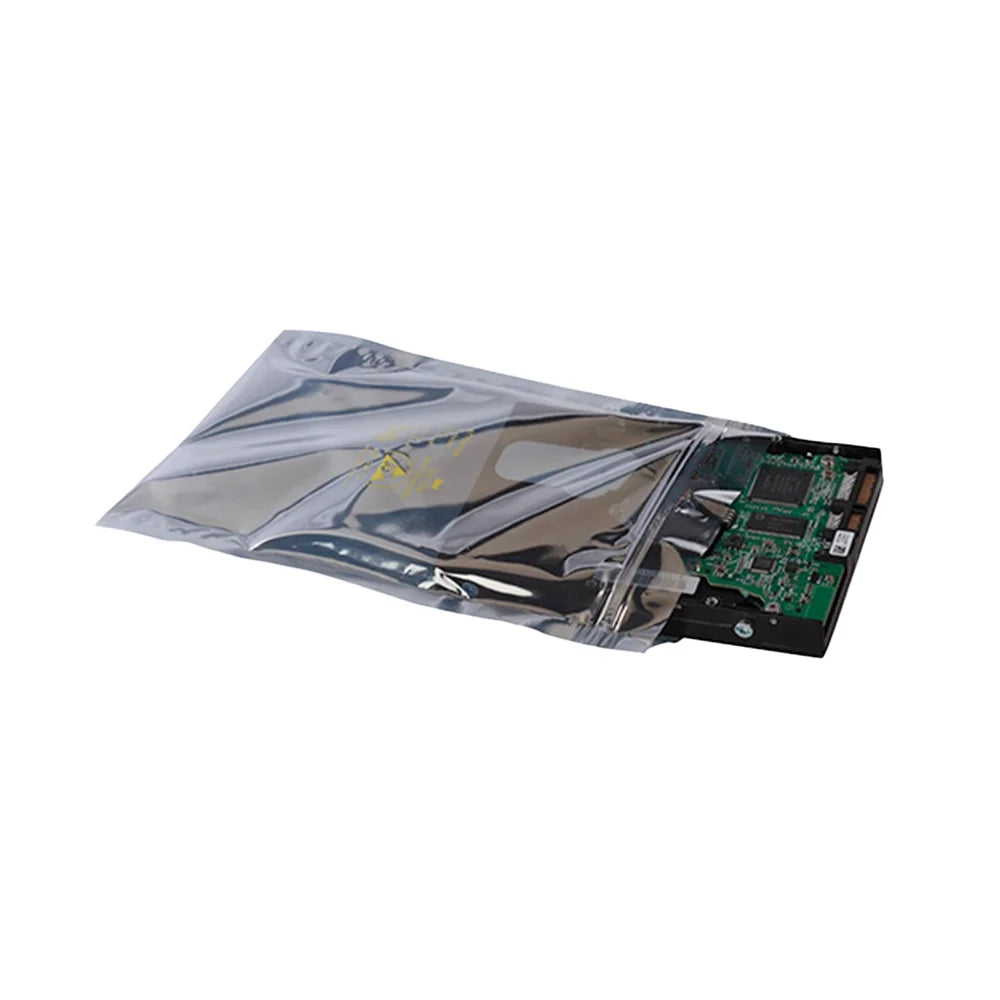 3 Mil Metallic Conductive Transparent Bags 4" x 6" High-Quality 100/CS Dependable ESD Protection