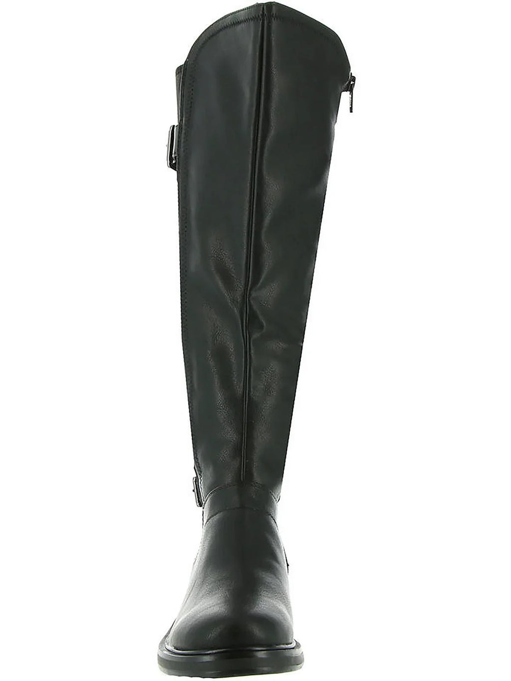 White Mountain Womens MEDITATE Faux Leather Block Heel Knee-High Boots