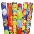 Designer Noodle Sports Blue, Emojis, Gumballs, and Balloons for Swimming Pools - 4 Pack
