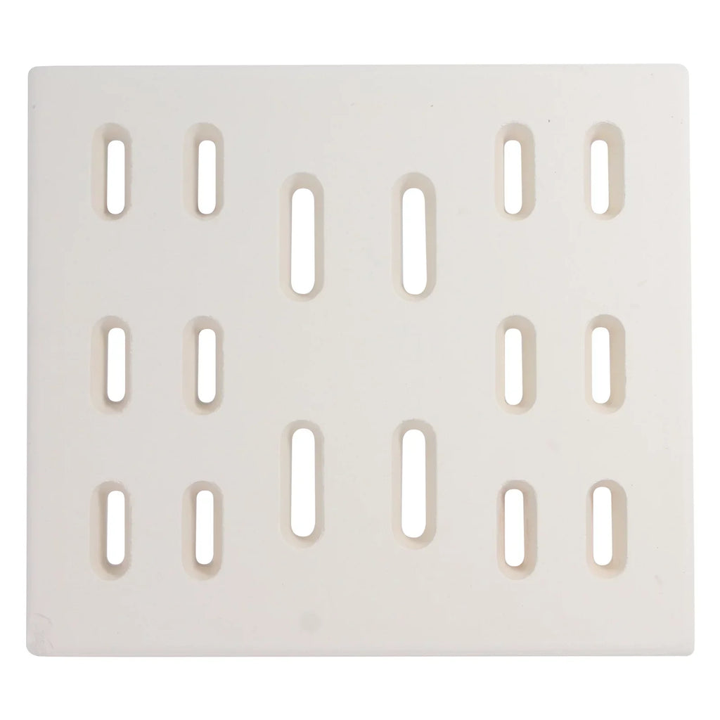 3-Pack BBQ Grill Heat Shield Plate Tent Replacement Parts for Bakers Chefs Y0202XC - Compatible Barbeque Ceramic Flame Tamer, Guard, Deflector, Flavorizer Bar, Vaporizer Bar, Burner Cover 8"