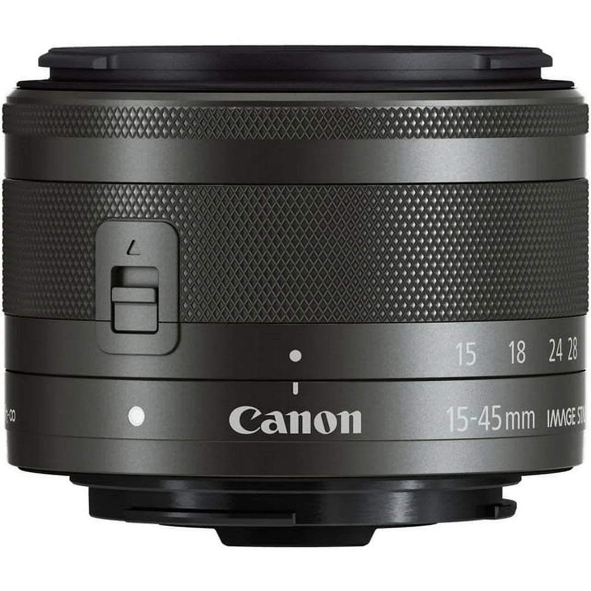 Canon EF-M 15-45mm f/3.5-6.3 IS STM Lens (Graphite) - DealExpo Basic Bundle