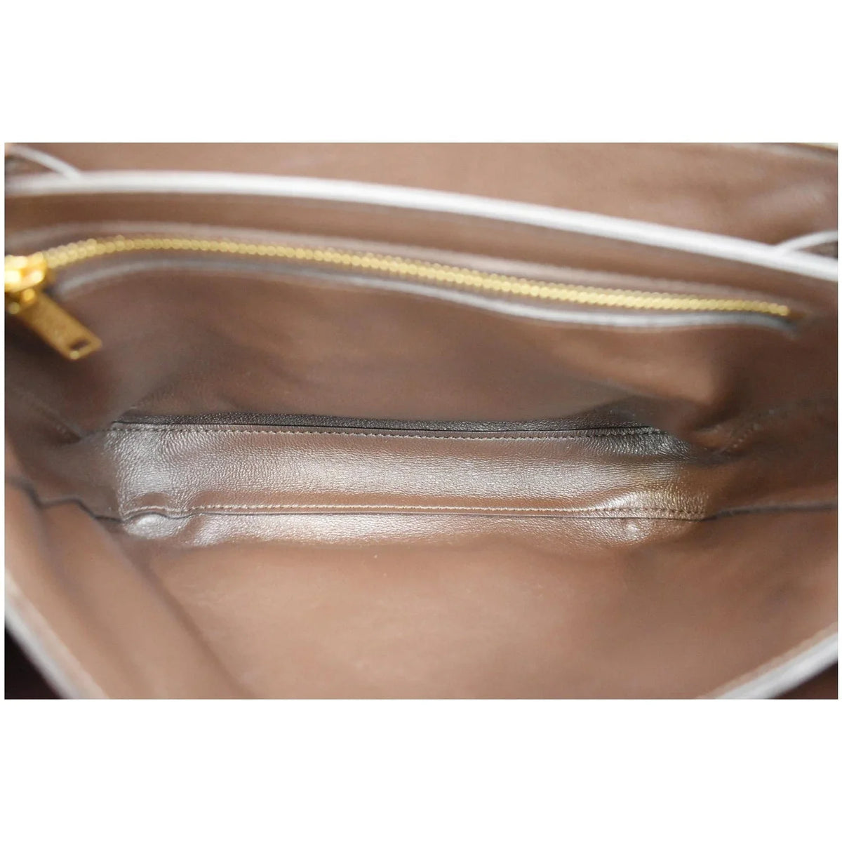 Pre-owned CELINE Medium C Quilted Leather Crossbody Bag Khaki