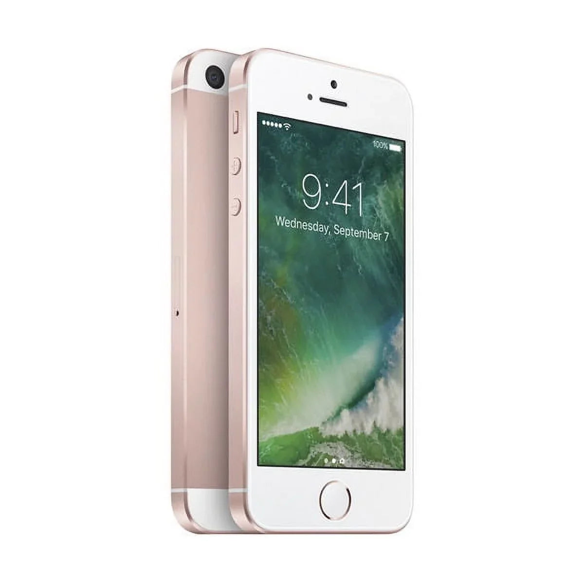 Restored Apple iPhone SE 16GB Unlocked GSM iOS Smartphone Black Silver Gold Rose Gold (Rose Gold/White) (Refurbished)