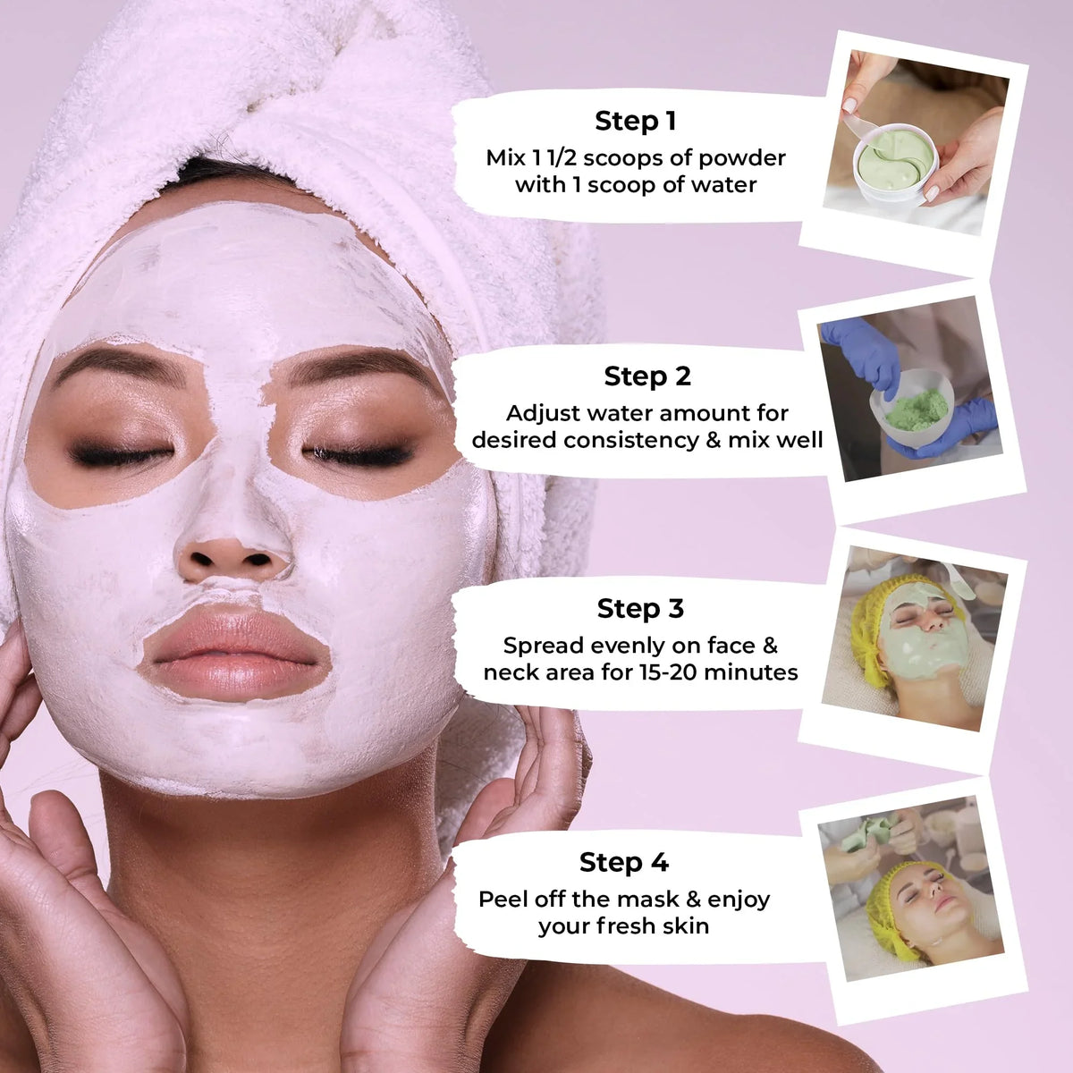 Luminous Skin Lab Australian Sheep Placenta Jelly Mask, Professional Pack Peel off Facial Mask - Anti-Aging, Reducing Dark Spot & Natural Skin Treatment - Suitable for All Skin Types | 30 fl oz