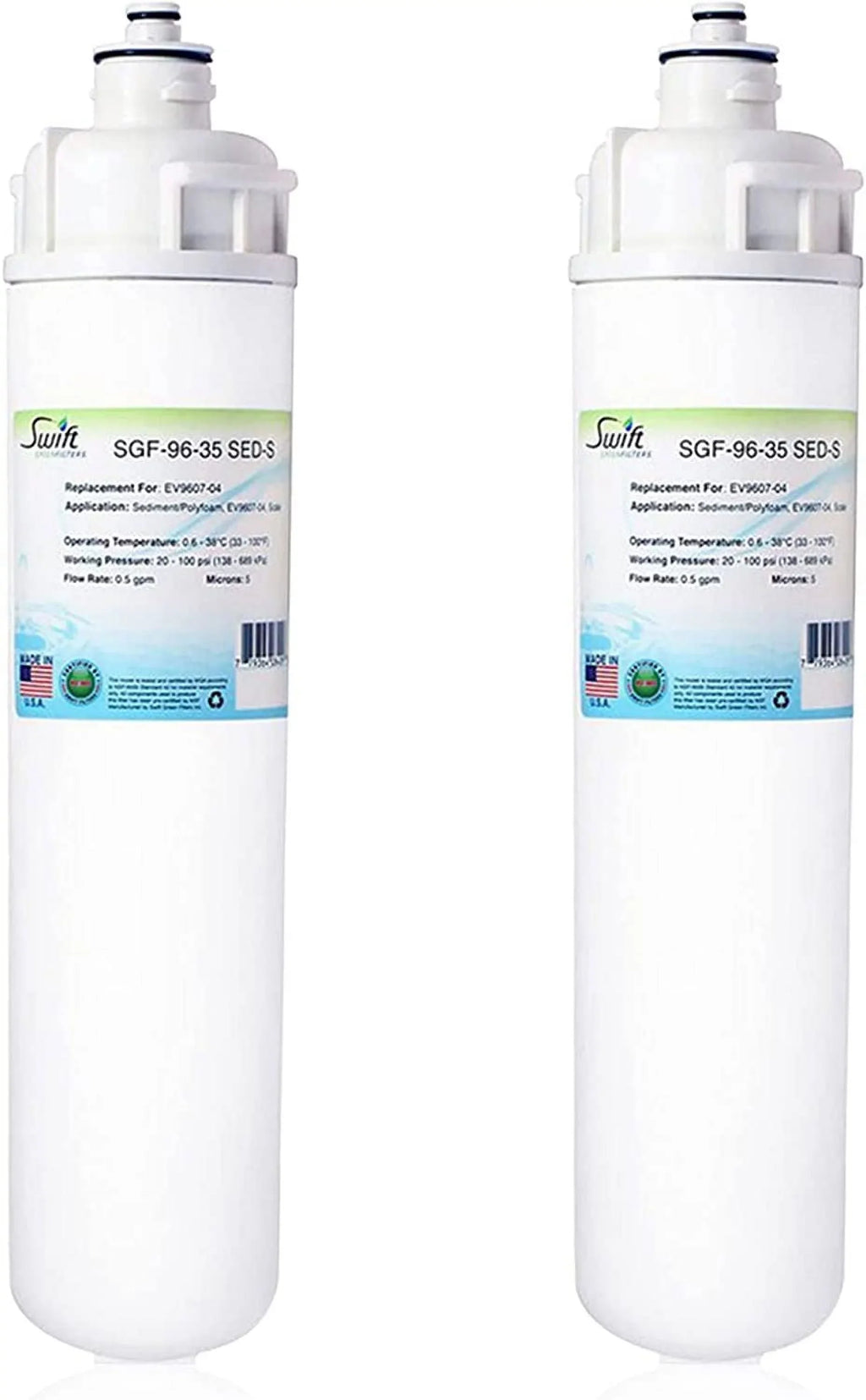 Swift Green Filters SGF-96-35 SED-S Compatible Commercial Water Filter for EV9607-04 (2 Pack),Made in USA