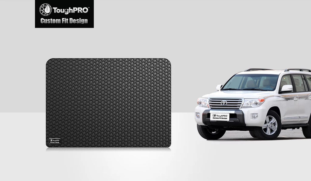 ToughPRO - Cargo Mat Compatible with TOYOTA FJ Cruiser - All Weather Heavy Duty (Made in USA) - Black Rubber - 2013