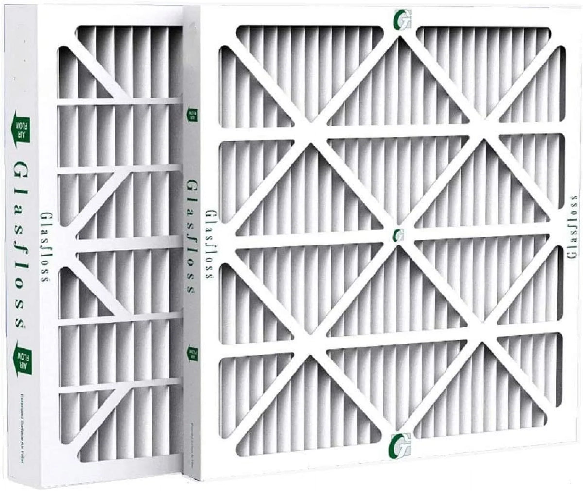 ZL 24x24x4 MERV 10 AC & Furnace Filters. 6 Pack. Actual Size: 23-3/8 x 23-3/8 x 3-3/4
