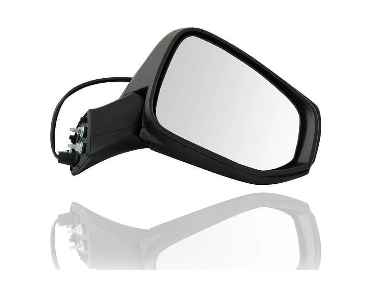 Door Mirror - Compatible/Replacement for '19-21 Toyota RAV4/Hybrid LE/North American Built - Non-Heated, Without Signal & Puddle Lamp & Blind Spot & Camera - Textured - Pair Set 879100R261, 879400R261