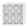 20x20x4 MERV 11, MPR 1000 Pleated AC Furnace 4" Air Filters by Pamlico. Case of 6. Actual Size: 19-1/2 x 19-1/2 x 3-3/4